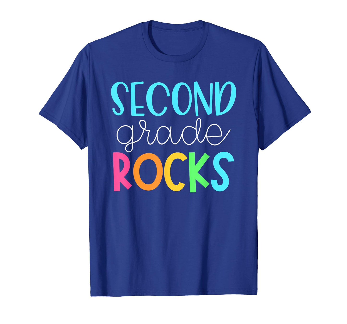 2nd Teacher Team Shirts - Second Grade Rocks T-Shirt