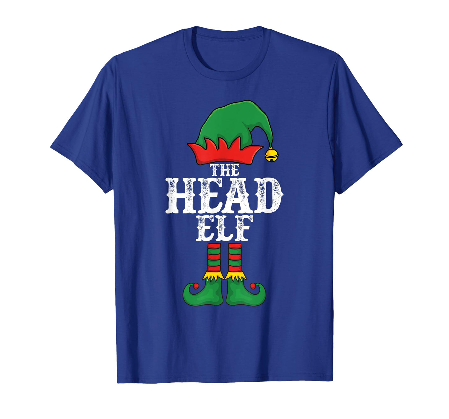 The Head Elf Christmas Family Matching Group Xmas Idea Funny T-Shirt