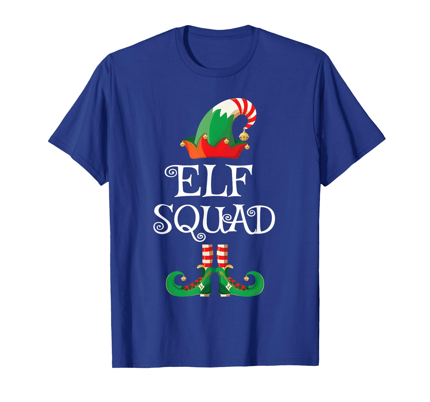 Elf Squad Shirt Funny Family Matching Christmas T-Shirt
