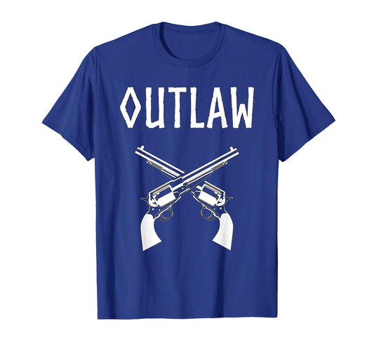 Outlaw Wild West Gunslinger T-Shirt