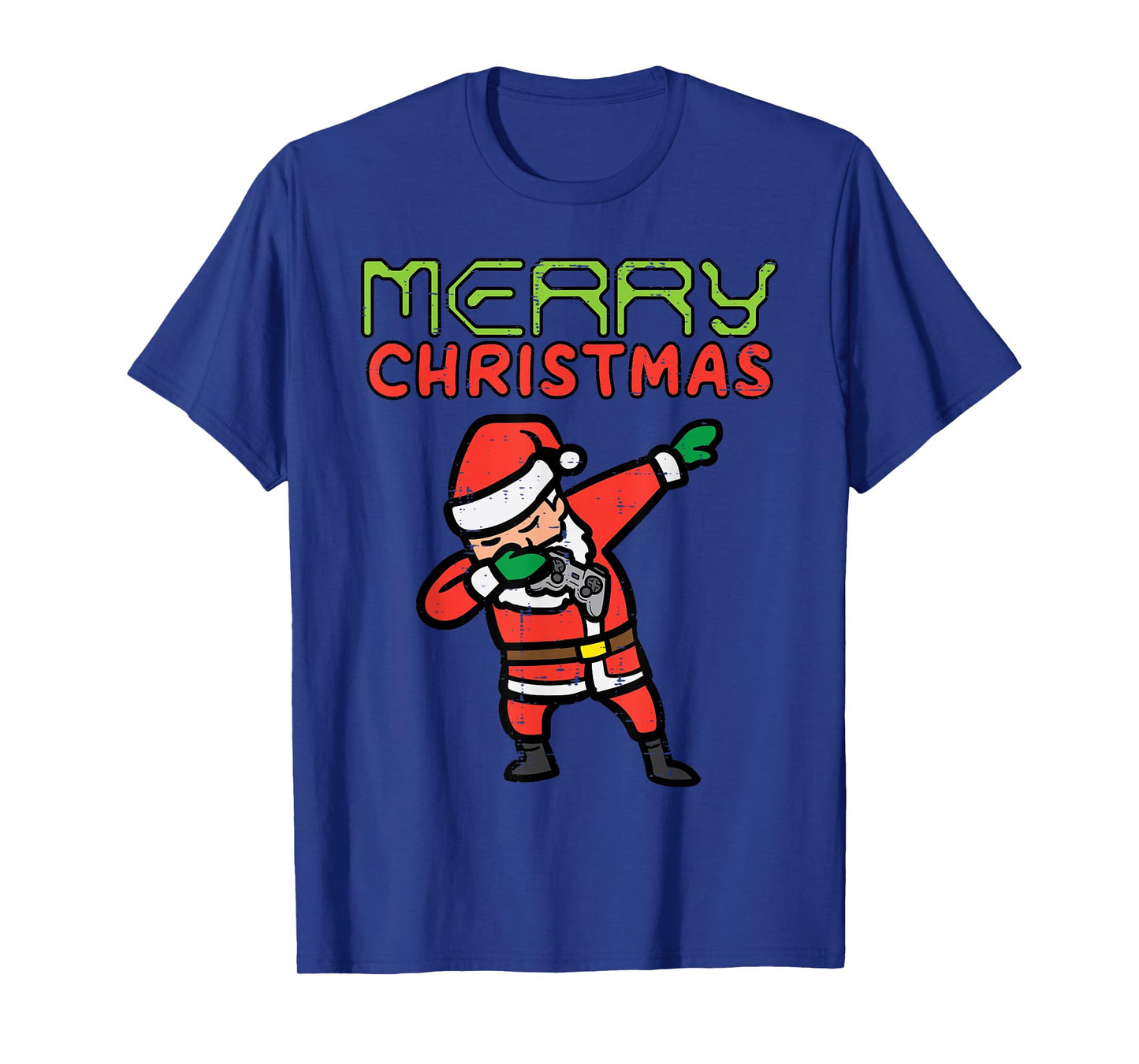 Merry Christmas Gamer Santa Dab Xmas Gaming Boys Kid Toddler T-Shirt