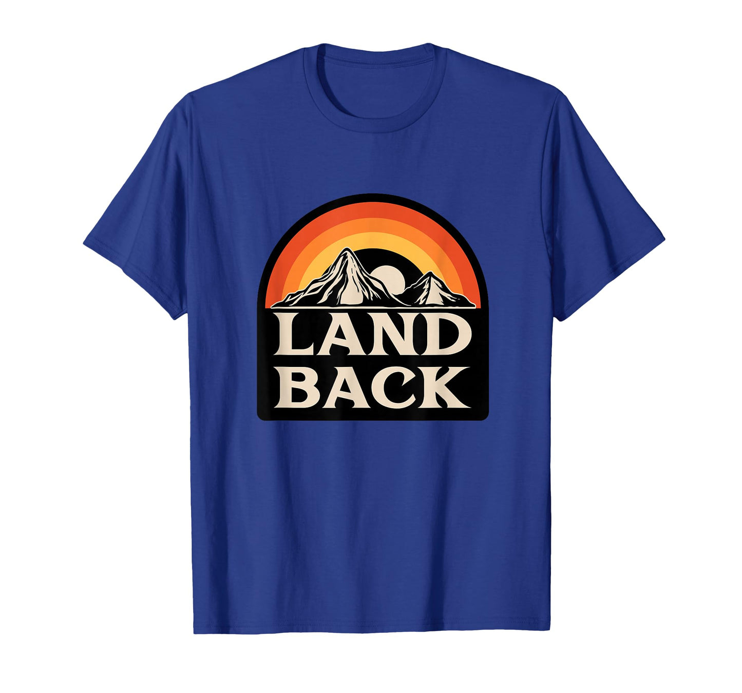 Land Back Retro Decolonization Native American Indigenous T-Shirt