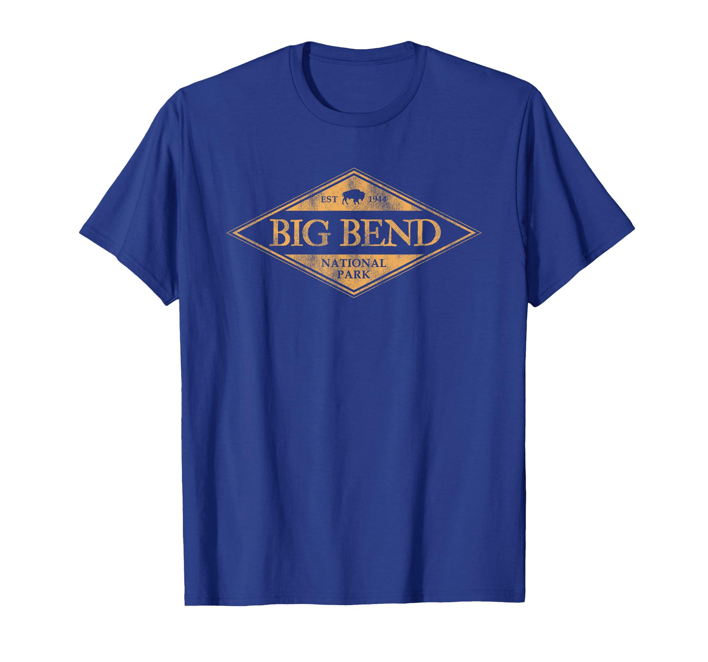 Vintage Big Bend National Park Texas Souvenir Hiking T-Shirt