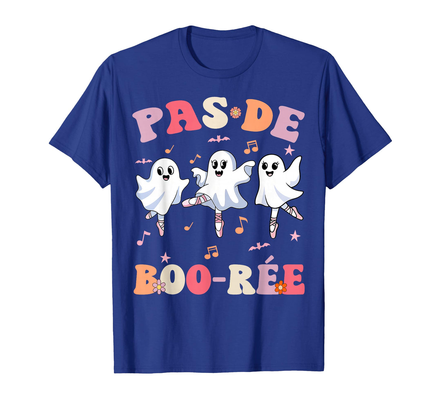 Pas De Boo-rée Ghost Ballet Dancer Halloween Dance Teacher T-Shirt