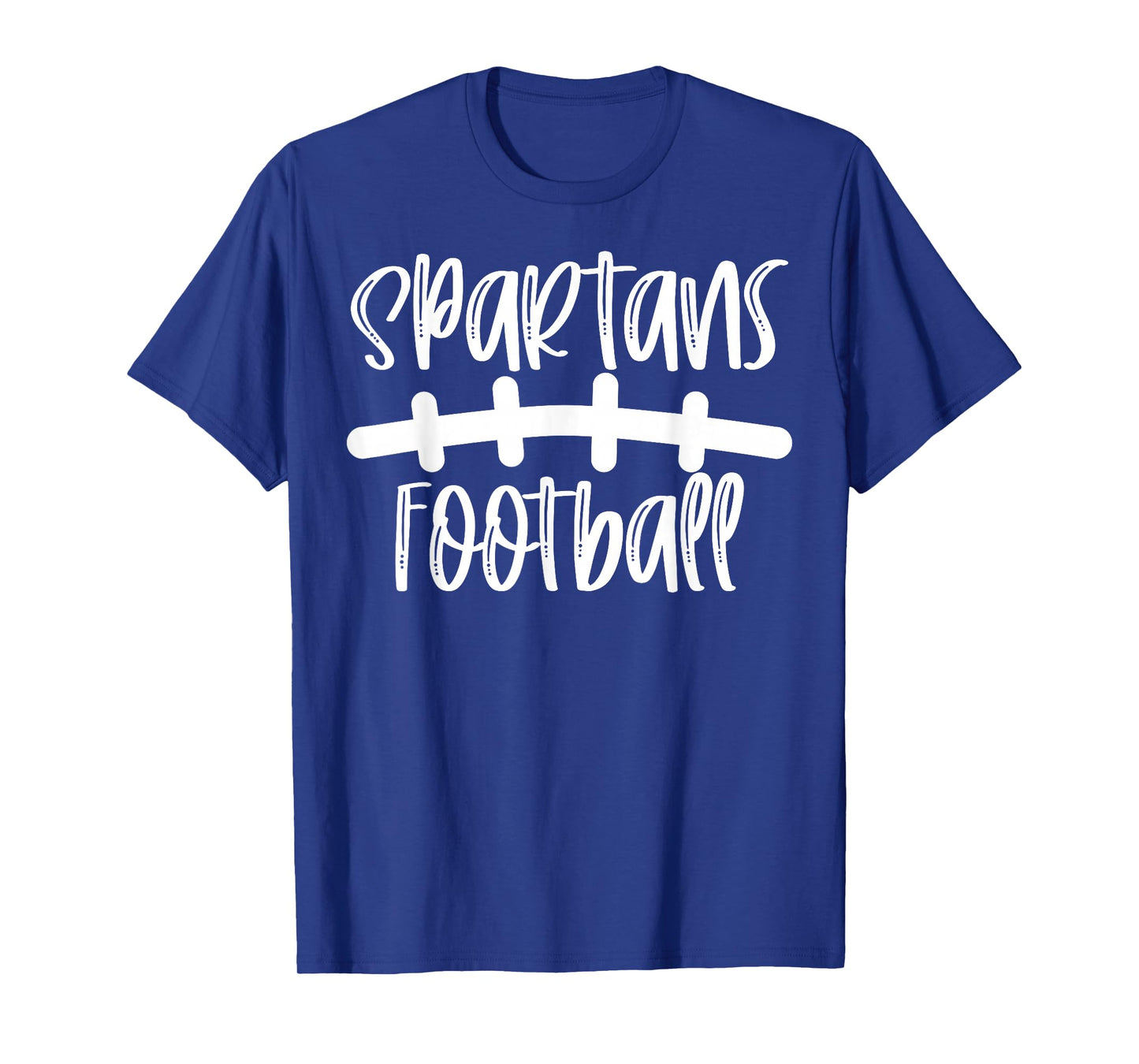 Spartans Football School Spirit Team Mascot Game Night T-Shirt
