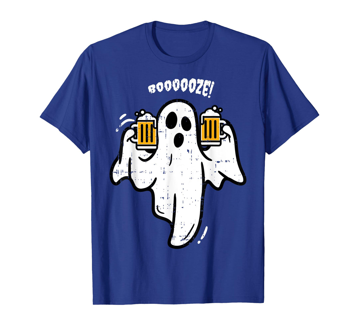 Booze Boo Ghost Drinking Beer Costume Easy Halloween Gifts T-Shirt
