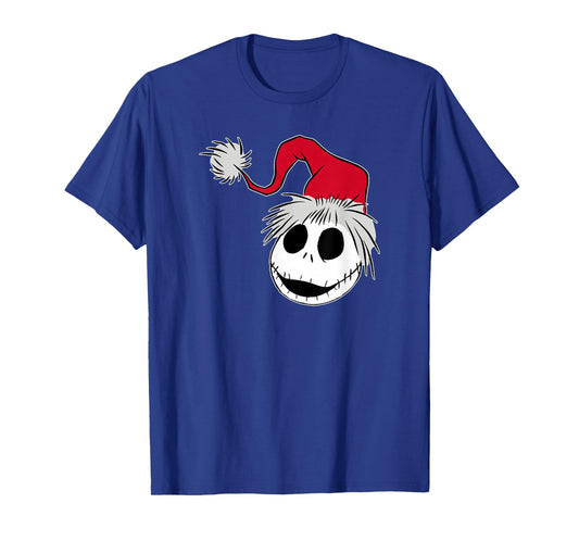 Disney The Nightmare Before Christmas Jack Santa Hat T-Shirt
