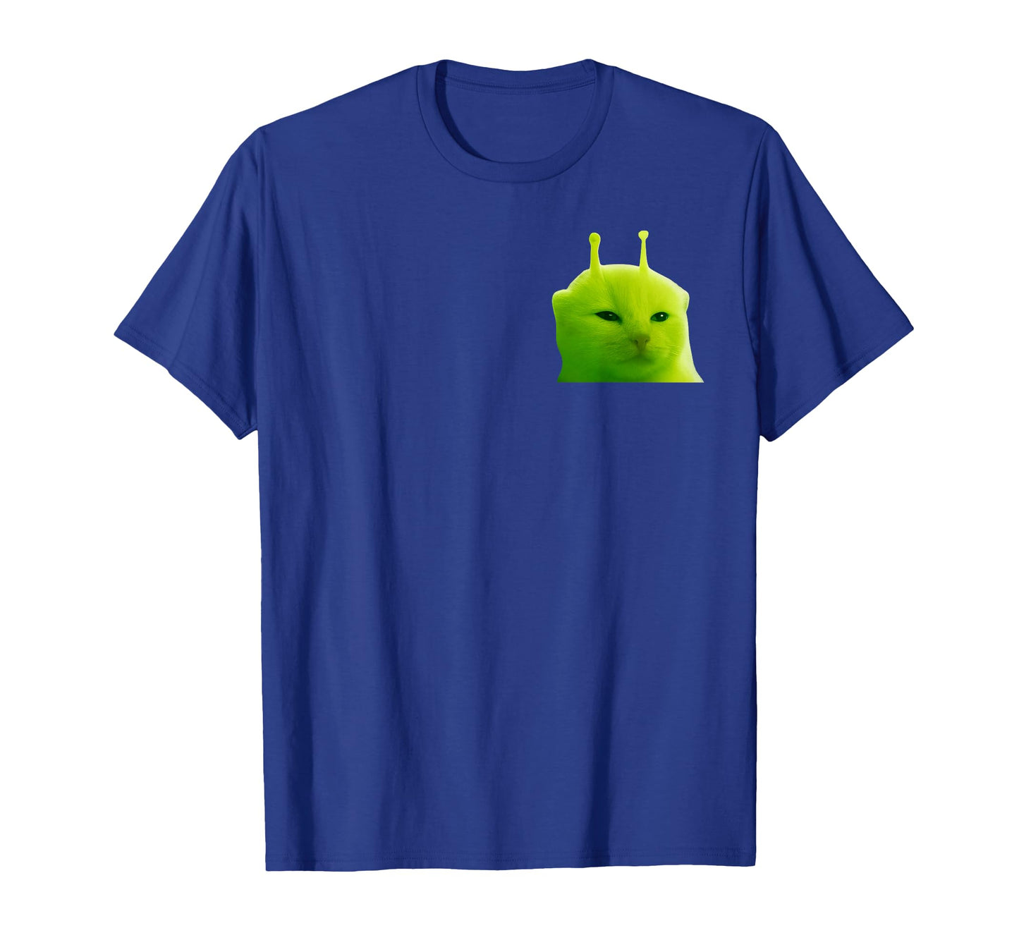 Funny Alien Cat Meme Glerp Glorp Zep Zep T-Shirt