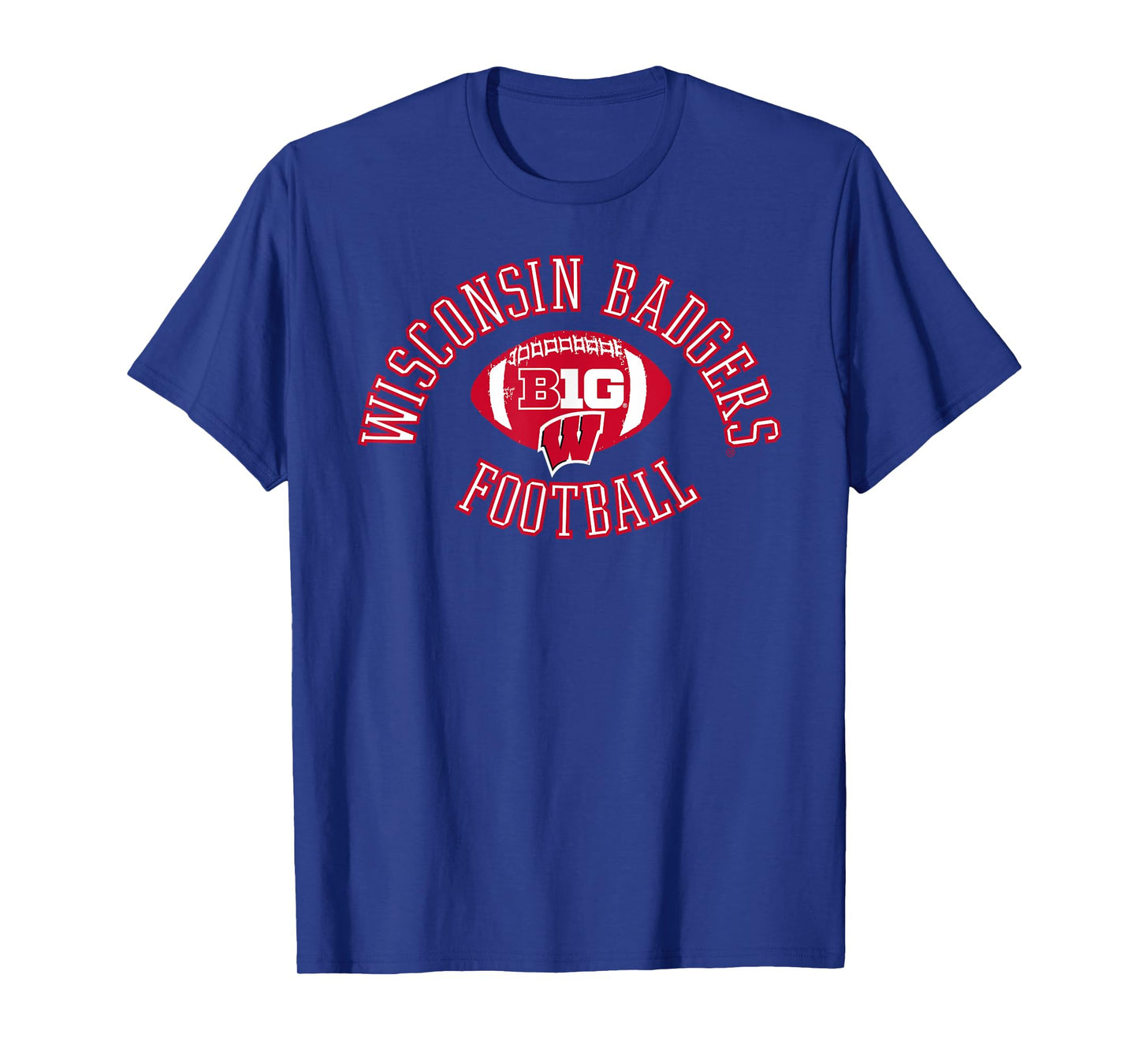 Wisconsin Badgers Big 10 Football Huddle Officially Licensed T-Shirt