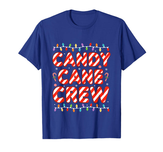 Candy Cane Crew Christmas Candy Cane Lover Xmas T-Shirt