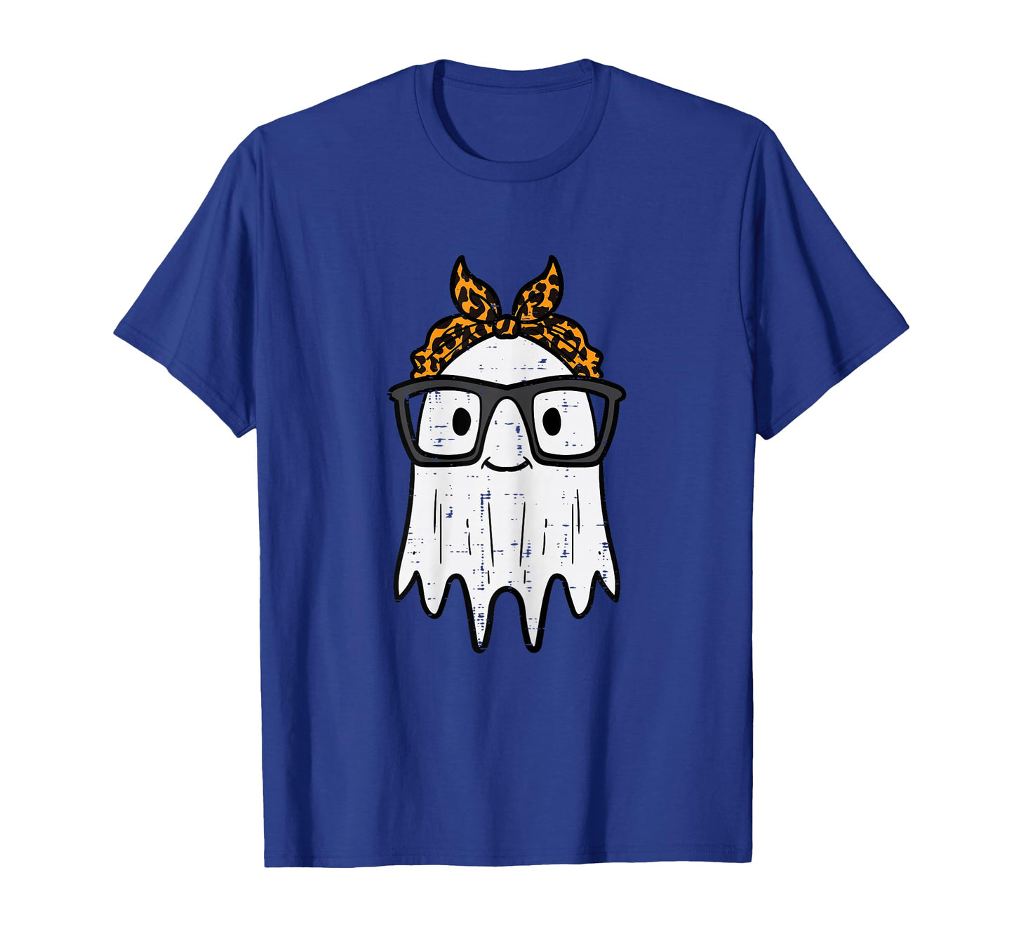 Halloween Ghost Glasses Cute Costume Girl Kids Toddler Women T-Shirt