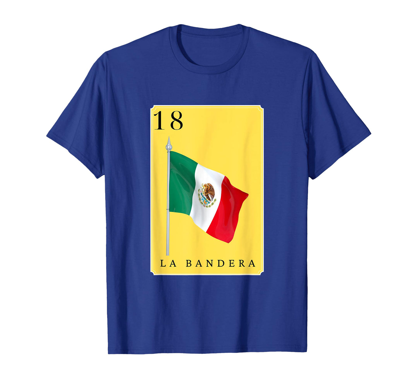 La Bandera Funny Spanish-Mexican Bingo Cards La Bandera T-Shirt