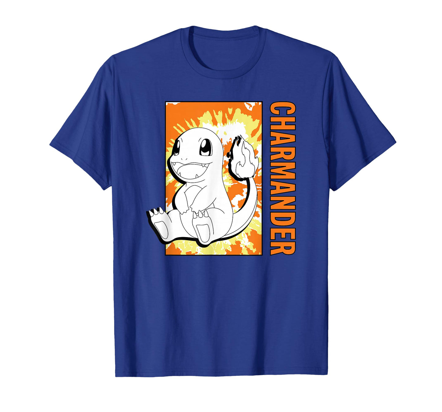 Pokémon - Tie Dye Charmander T-Shirt