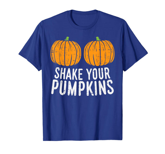 Shake Your Pumpkins Matching Couple Halloween Costume Girls T-Shirt