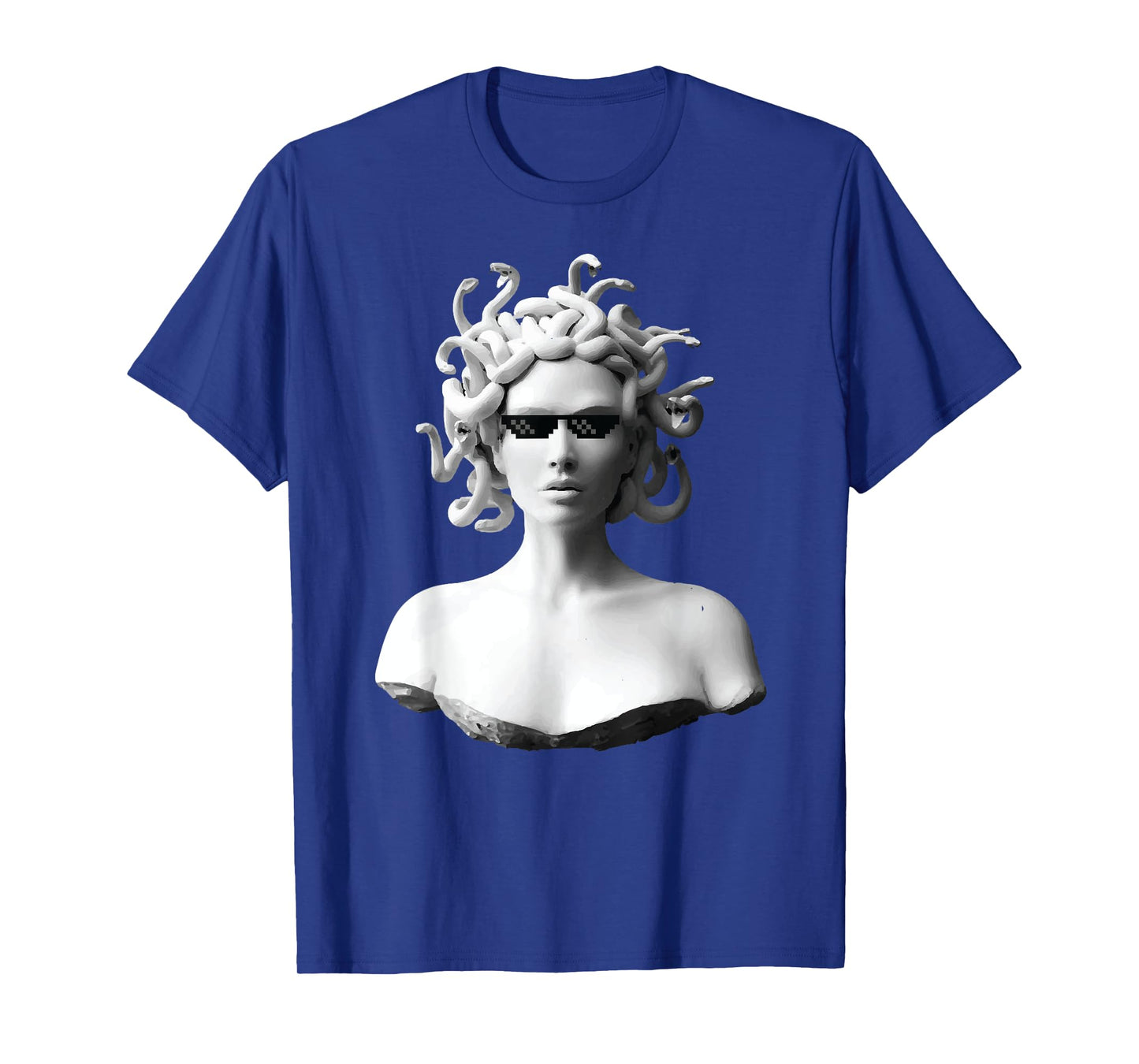 Medusa Head Portrait Greek Mythology Gorgon Monster T Shirt T-Shirt
