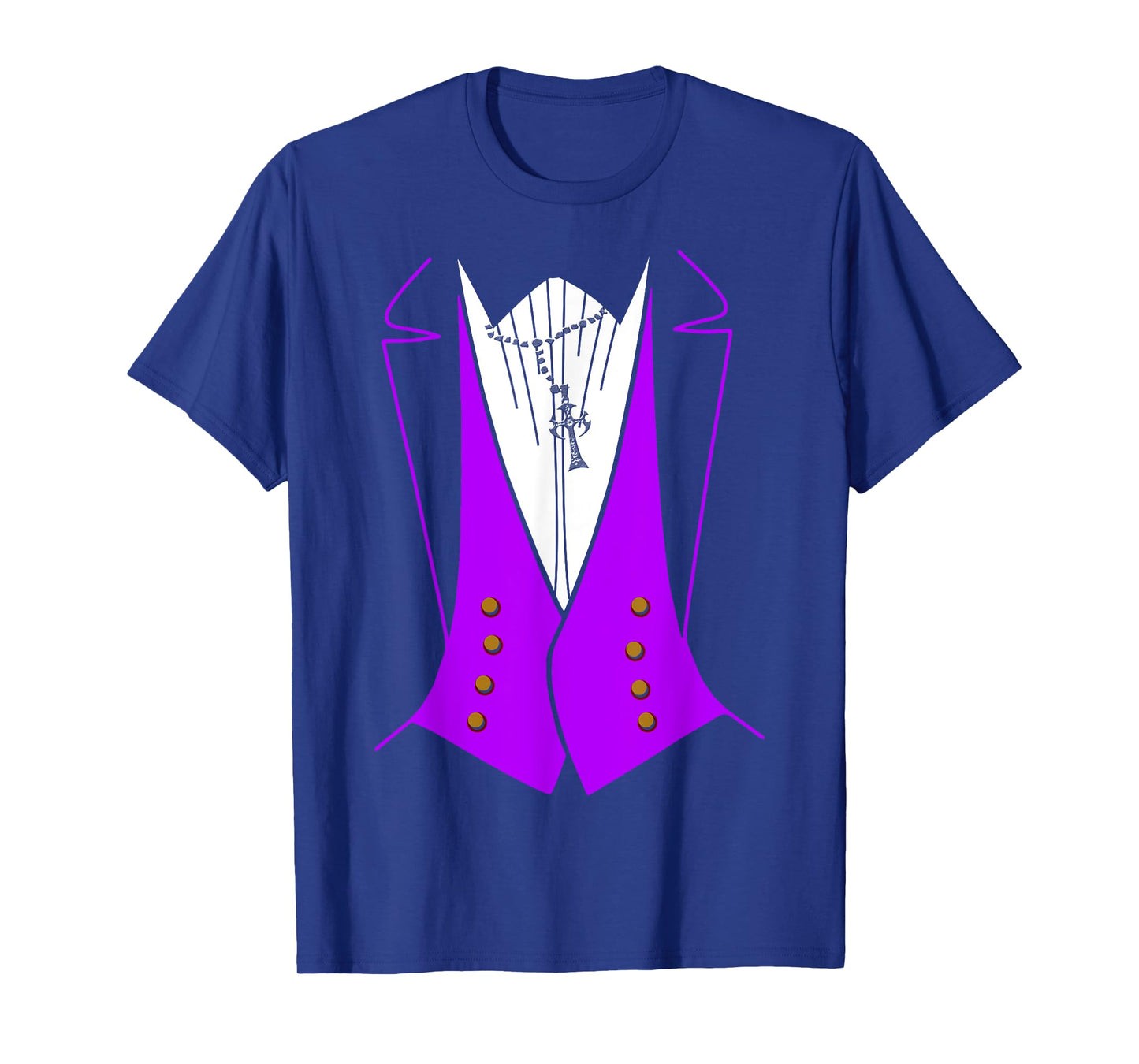 Dracula Halloween Tuxedo Costume Funny Party T-Shirt
