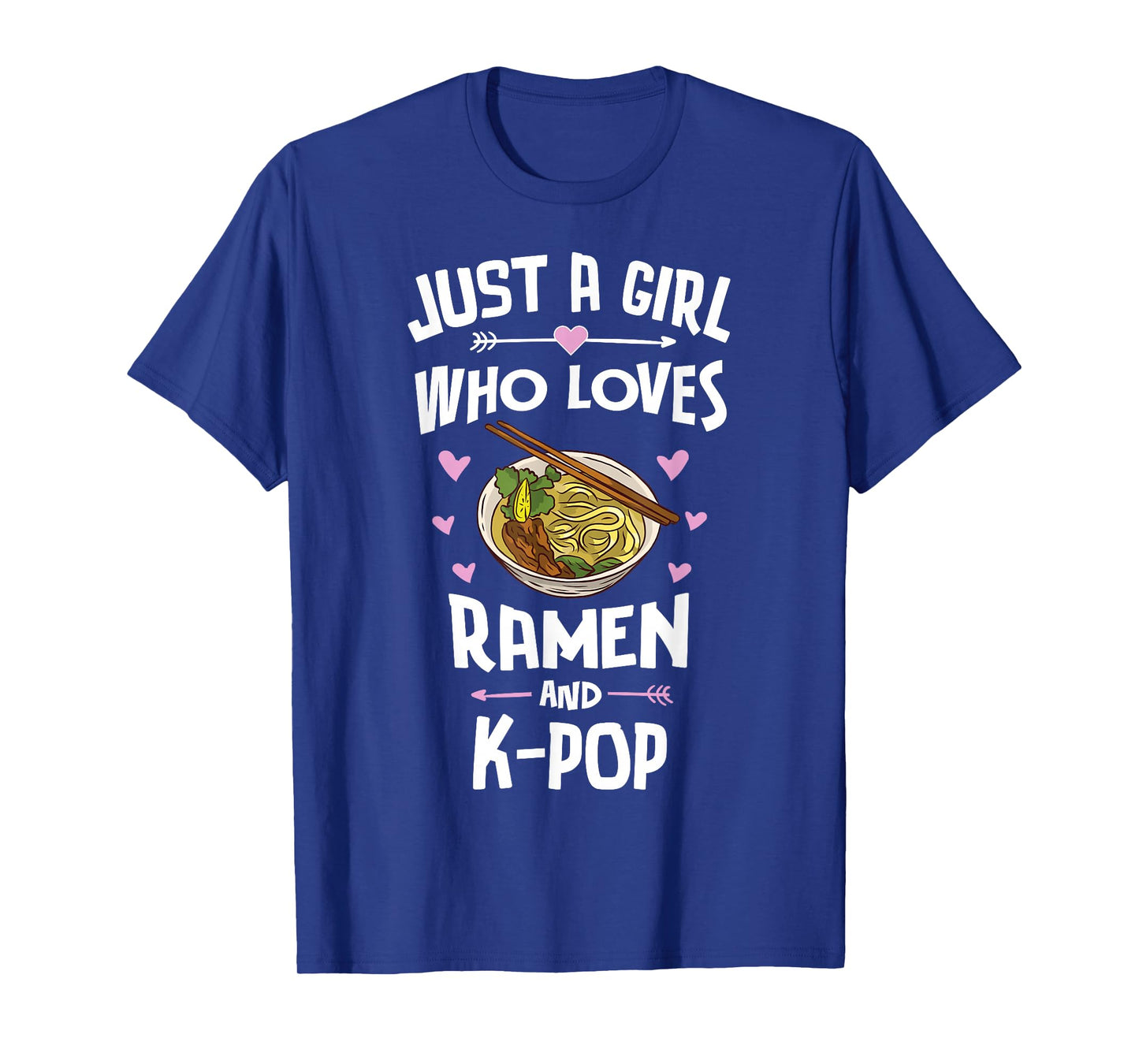 Ramen and K-Pop Graphic for Teen Girls T-Shirt Small