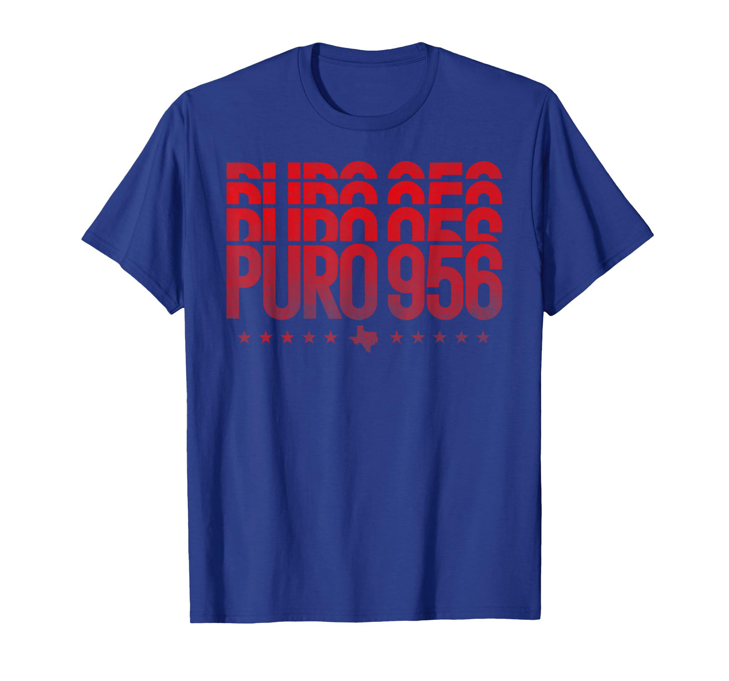 Puro 956 Valley Texas vintage distressed style graphics tee T-Shirt