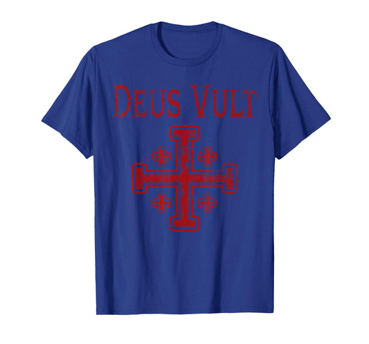 Catholic Knight Templar Crusader Cross T-Shirt