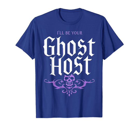 I’ll Be Your Ghost Host Haunted Mansion Skull Halloween Vibe T-Shirt