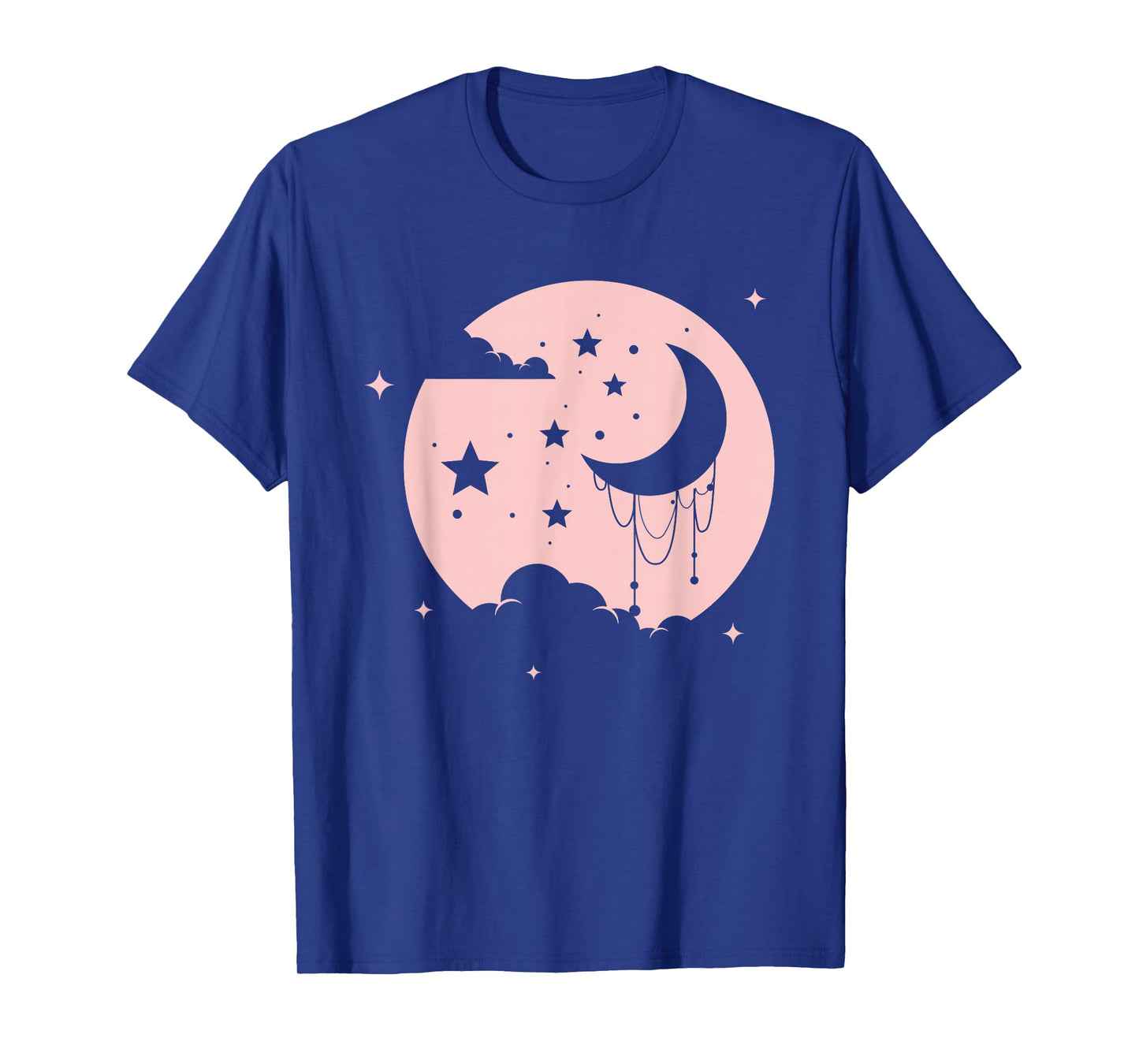 Kawaii Cute Pastel Goth Moon T-Shirt Small
