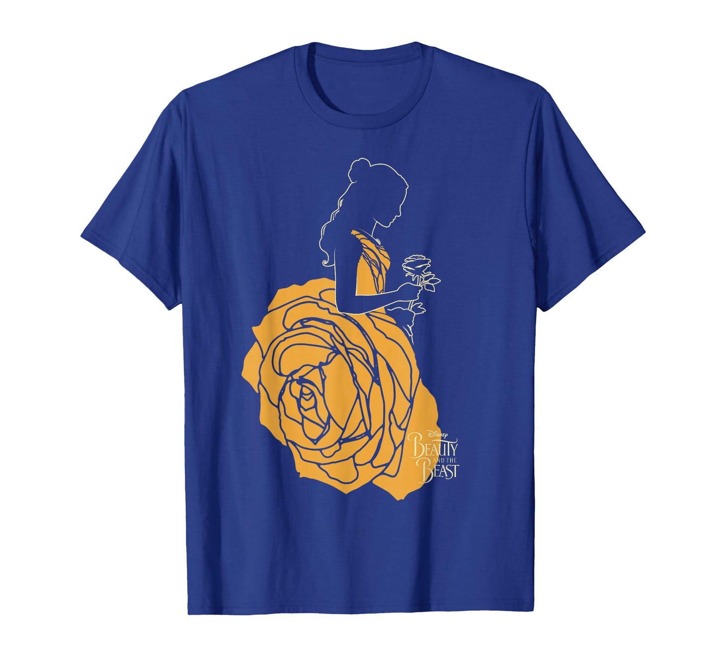 Disney Beauty & The Beast Belle A Rose Dress Graphic T-Shirt T-Shirt