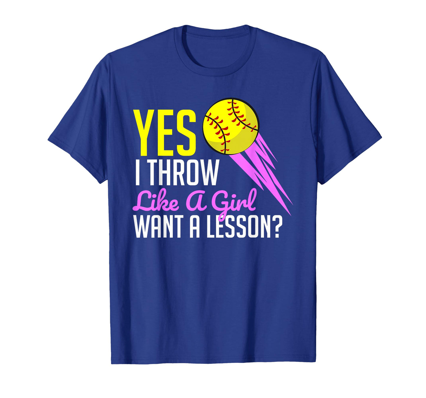 Funny Softball Game Player Sports Lover Gift For Women Girls T-Shirt