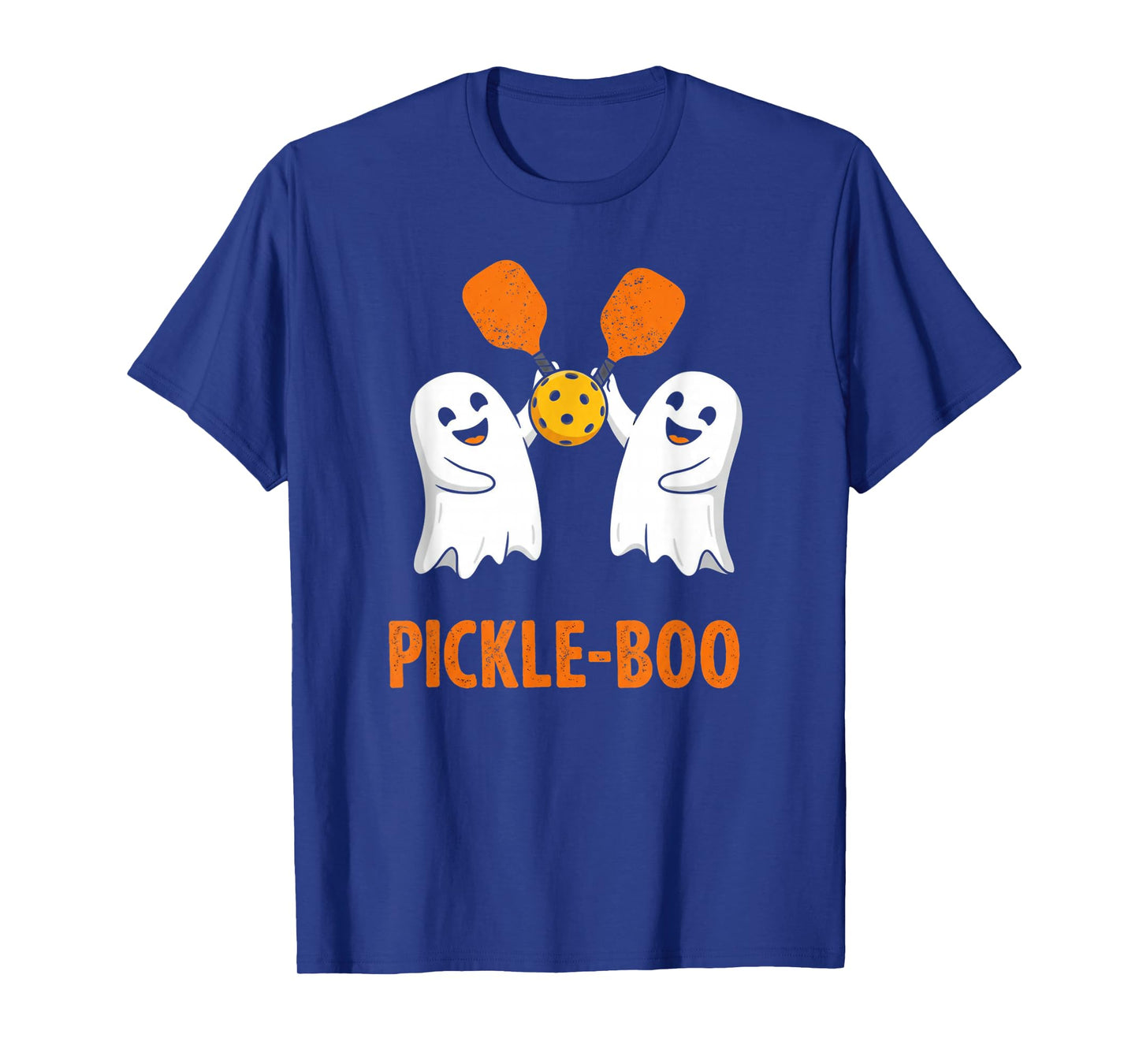Pickle-Boo Funny Ghost Halloween Pickleball T-Shirt