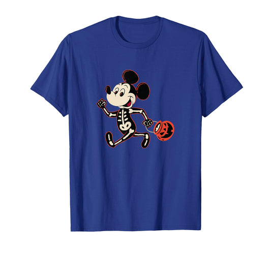 Disney Mickey And Friends Halloween Skeleton Costume Walk T-Shirt