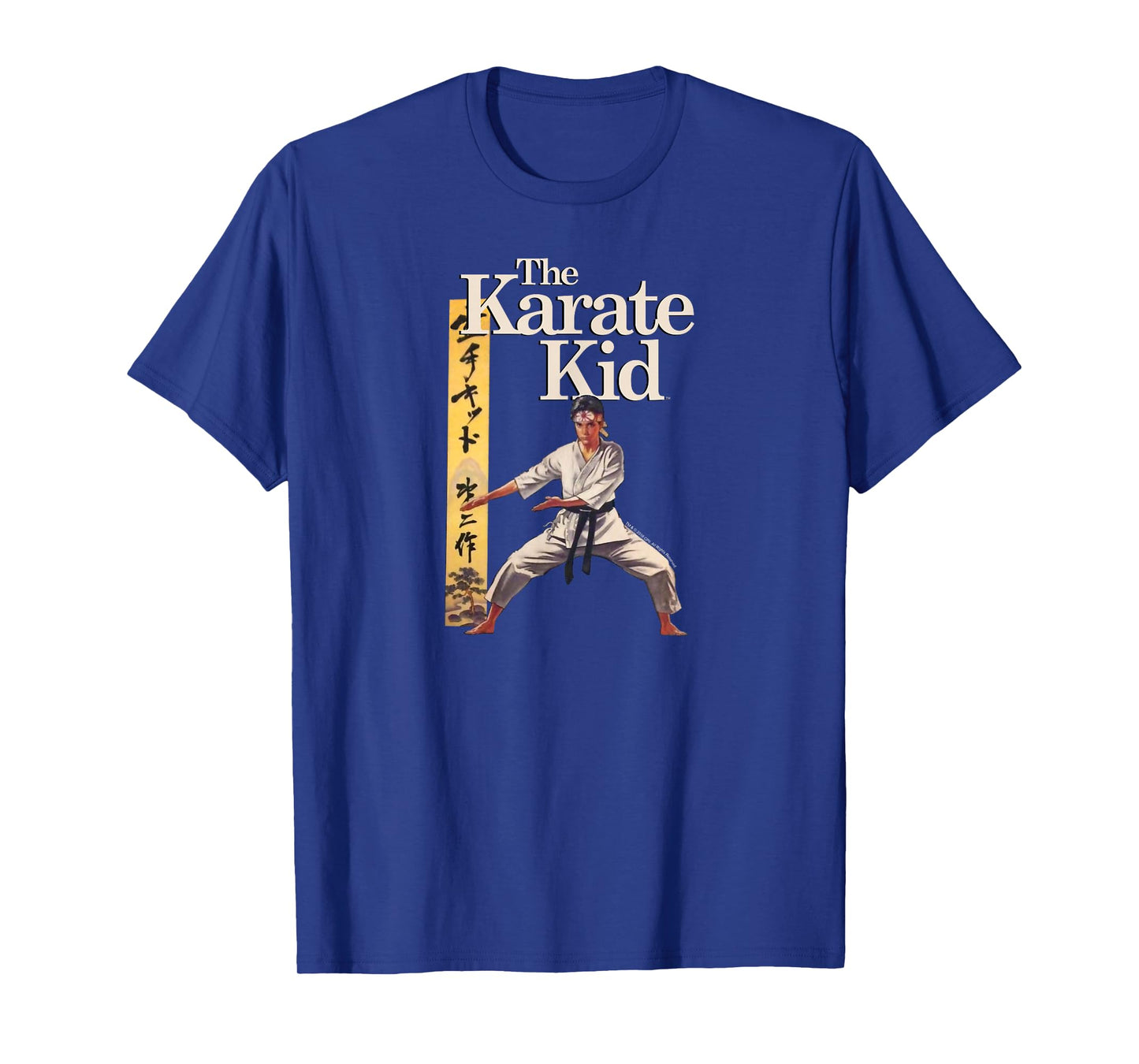 The Karate Kid Chop Vintage Painted Poster Movie T-Shirt