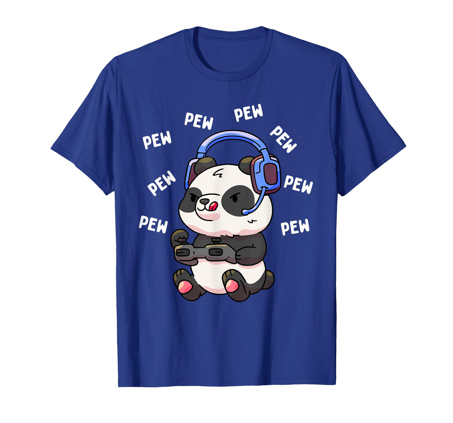 Pew Gamer Panda Pew Pew Gaming Lover Gift T-Shirt
