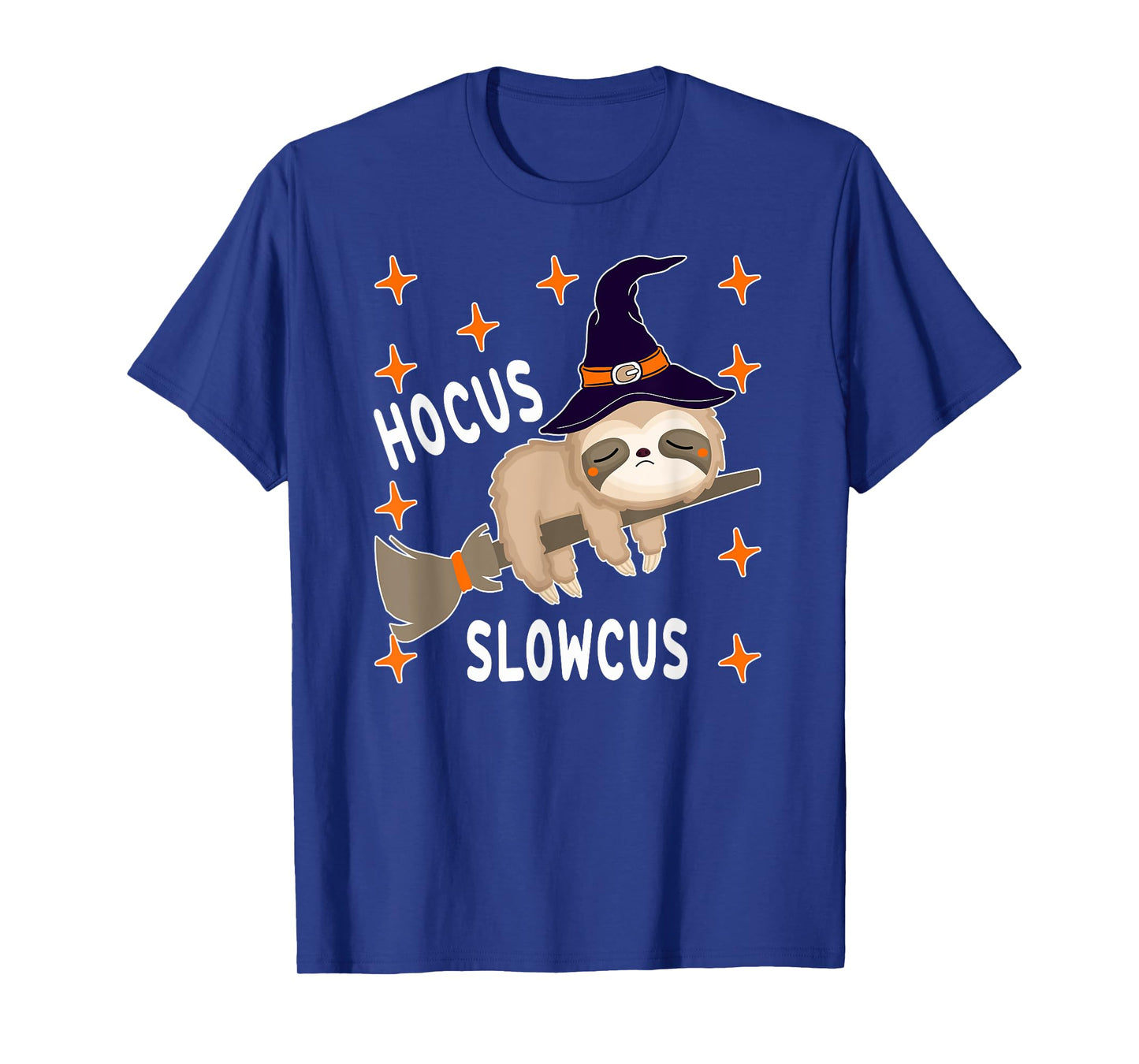 Hocus Slowcus Cute Funny Sloth Halloween 2021 Costume Gift T-Shirt
