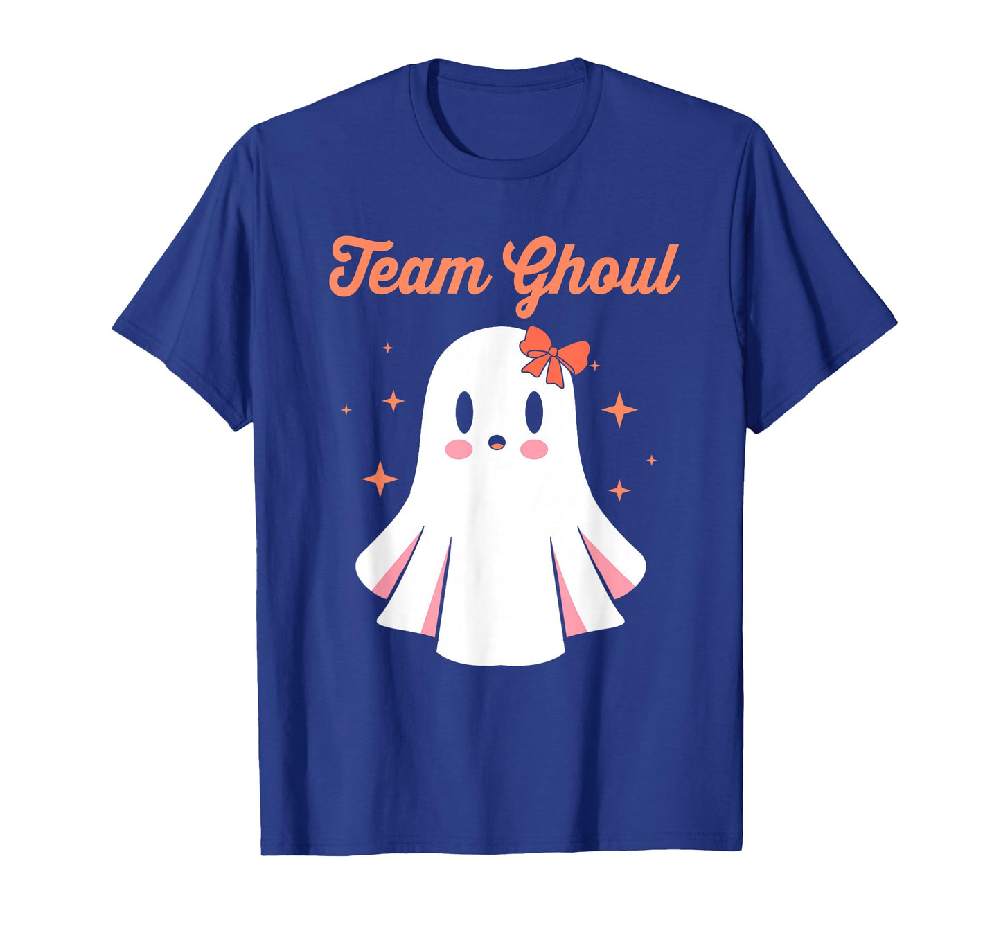 Baby Shower Team Girl Halloween Gender Reveal Team Ghoul T-Shirt