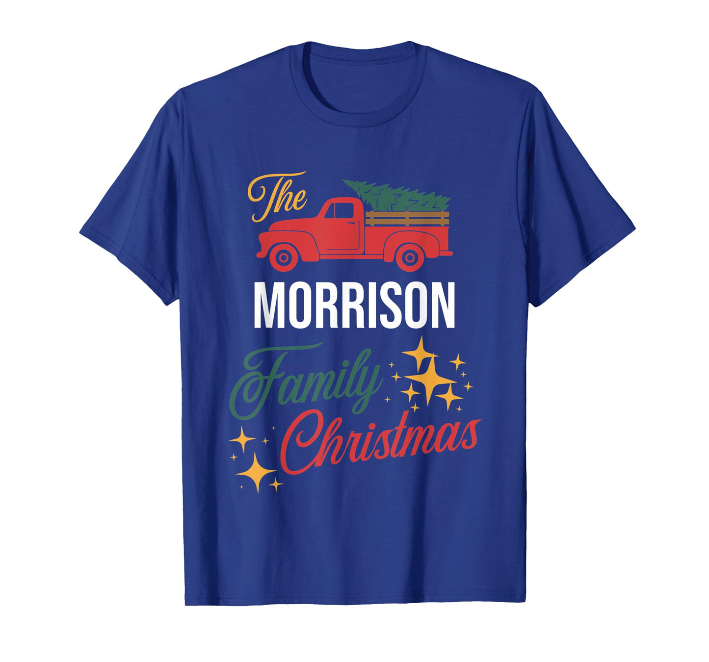 The Morrison Family Christmas Matching Pajamas Group Gift T-Shirt