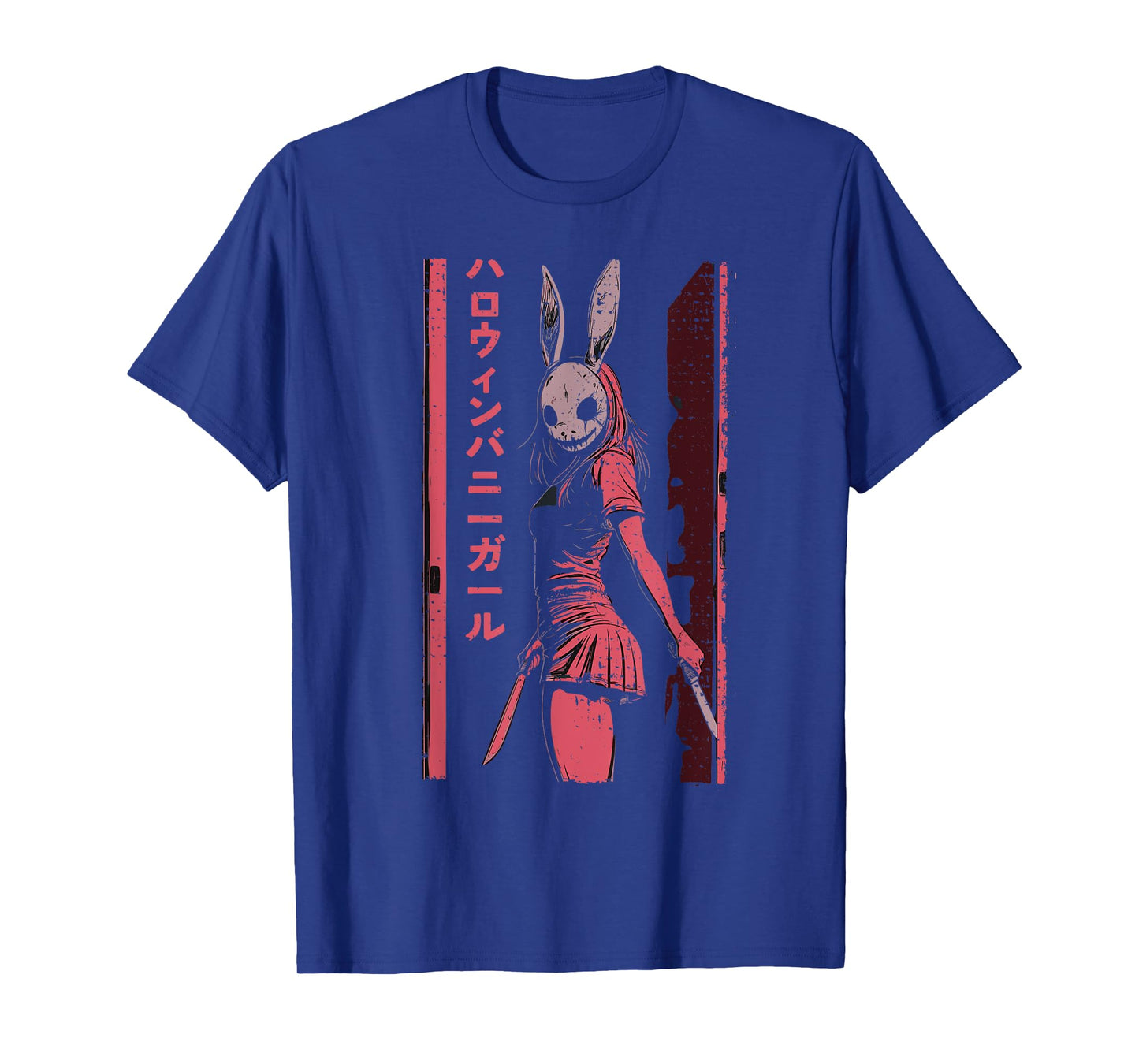 Anime Horror Bunny Aesthetic Soft Grunge Waifu Japanese Girl T-Shirt