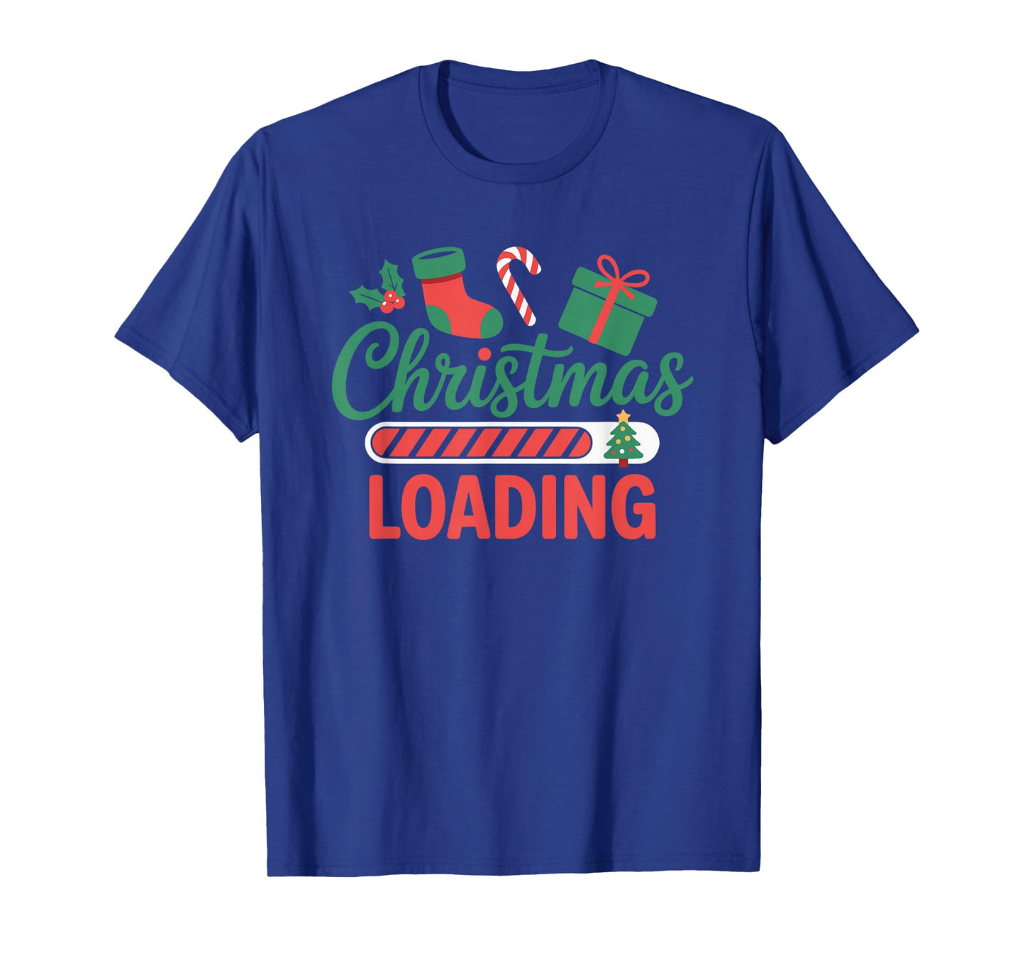 Funny Christmas Loading Screen Gamer Style T-Shirt