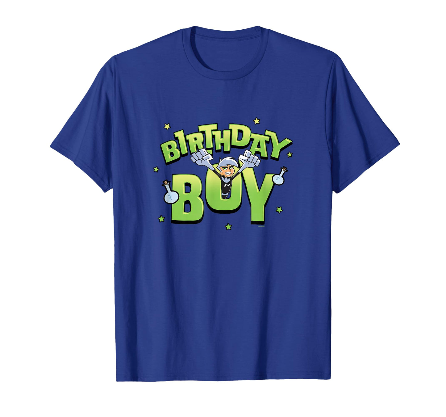 Danny Phantom Birthday Boy Ghostly Logo T-Shirt