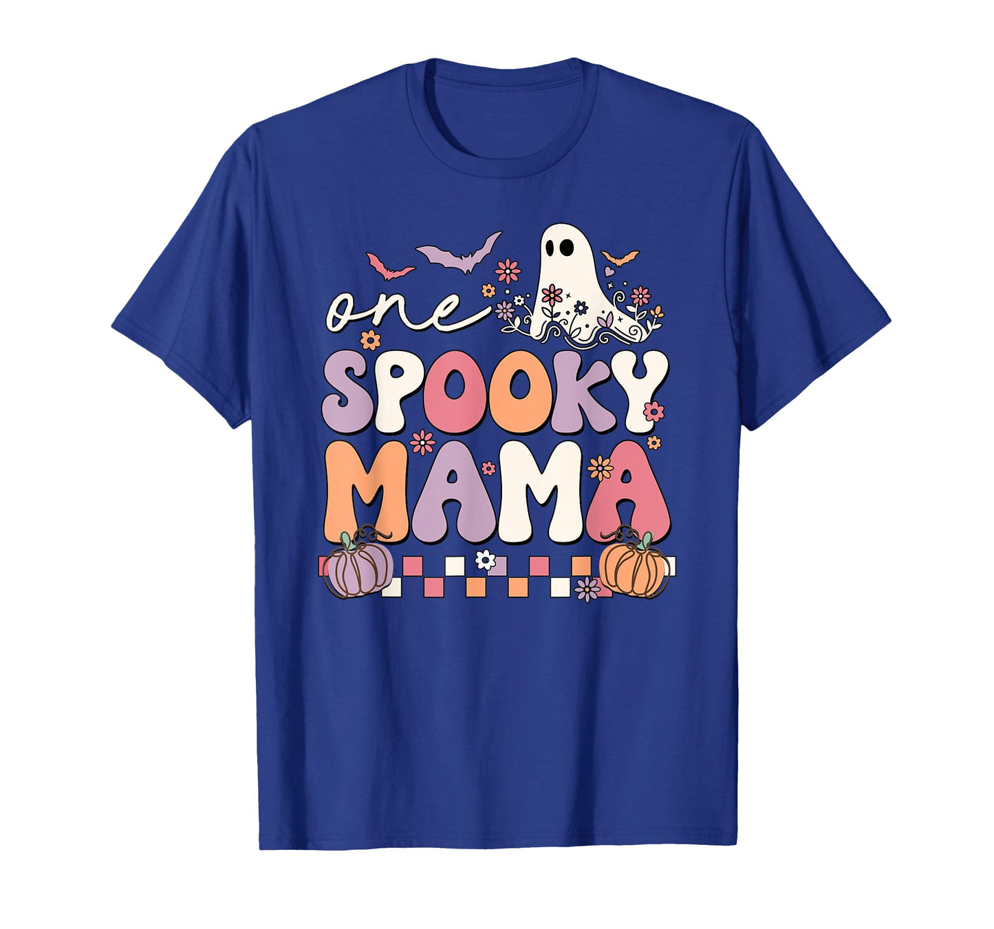 One Spooky Mama Halloween Spooky Ghost T-Shirt