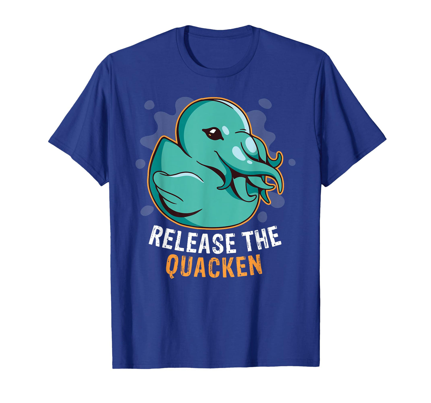 Release the Quacken a Funny Kraken Duck T-Shirt