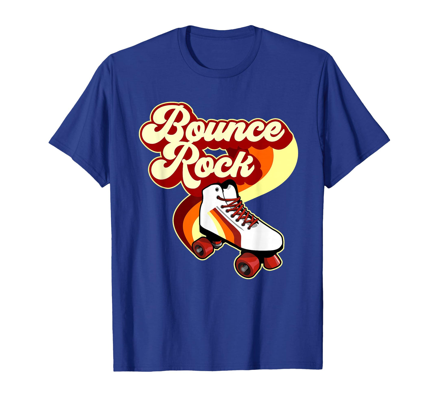 Roller Disco Bounce Rock Roller Skate Vintage 70s 80s T-Shirt