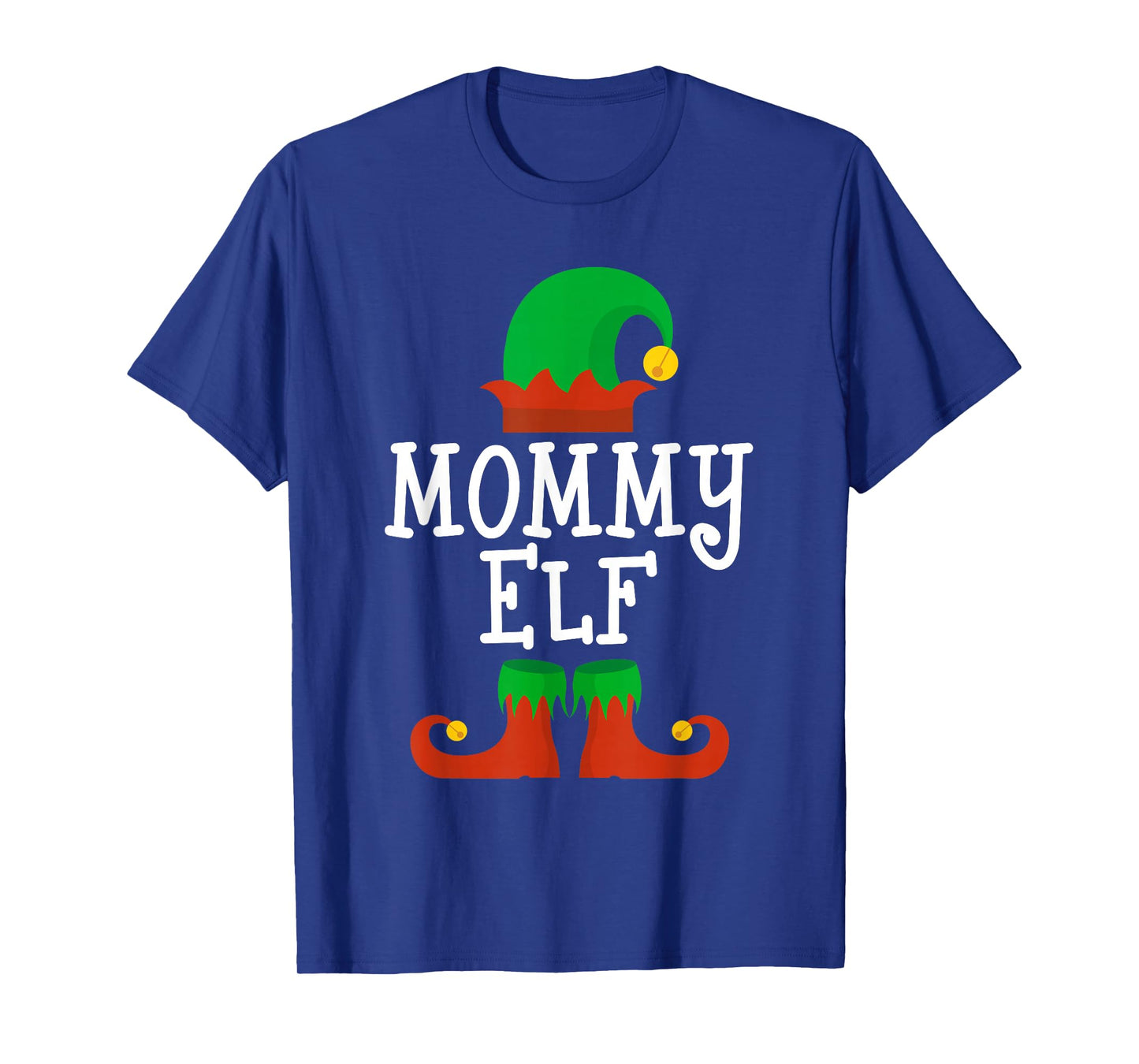 Family I'm The Mommy Elf Christmas Matching Pajama Funny T-Shirt
