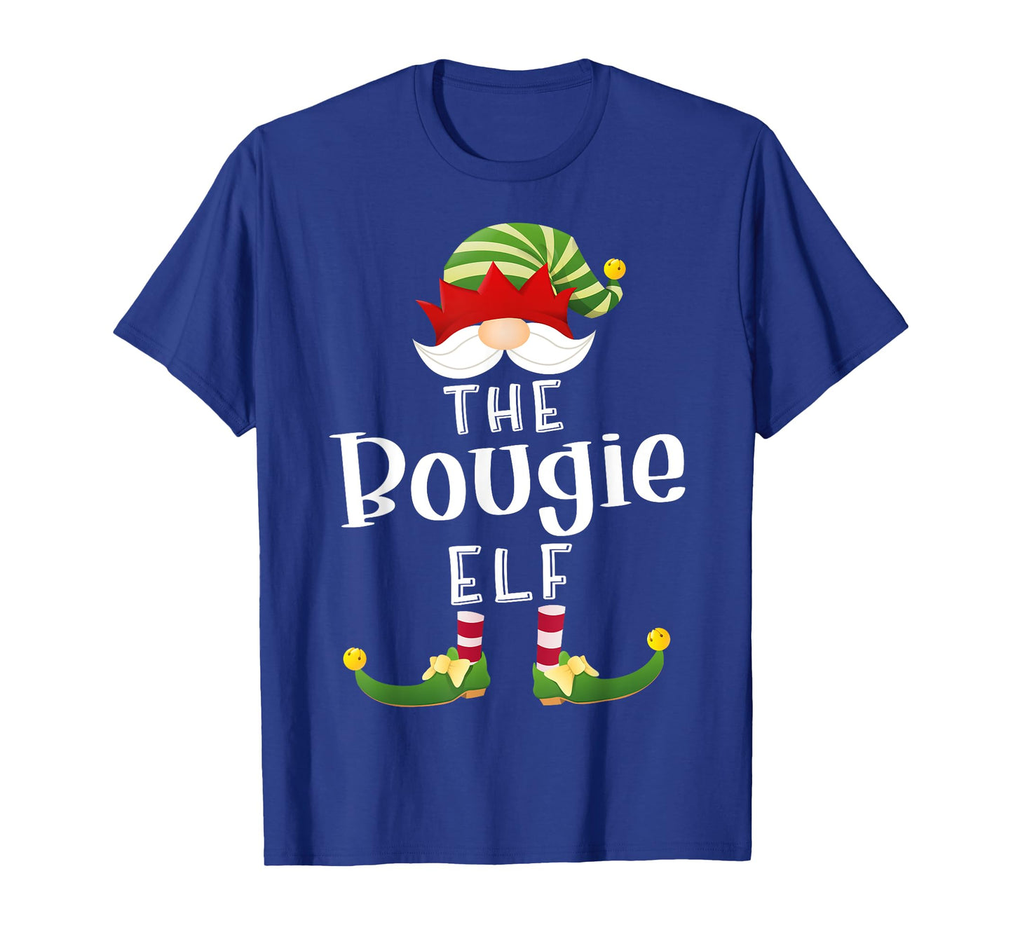Bougie Elf Group Christmas Funny Pajama Party T-Shirt