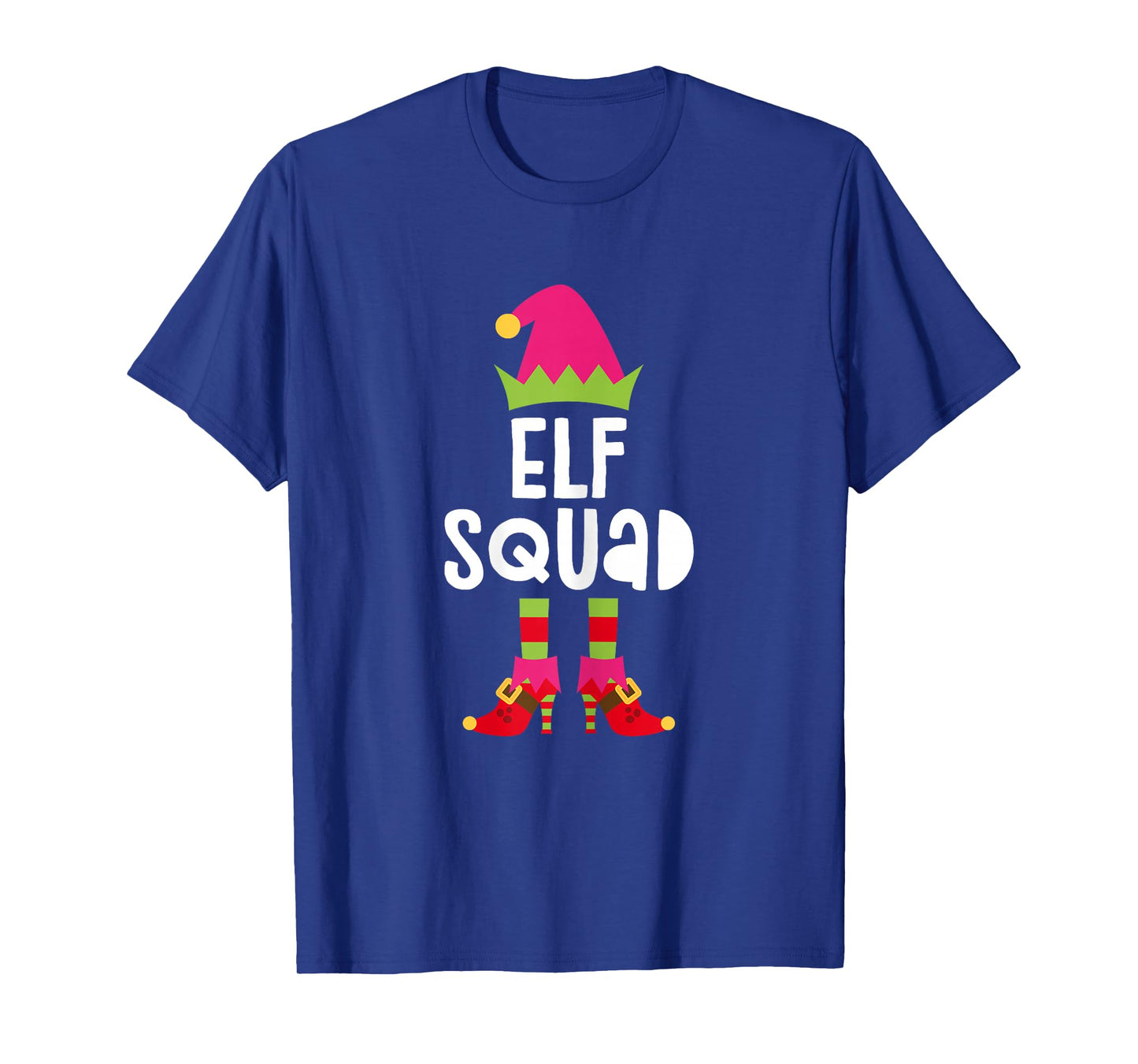 Elf Squad Shirt Matching Girl Christmas Elf Pajamas T-Shirt