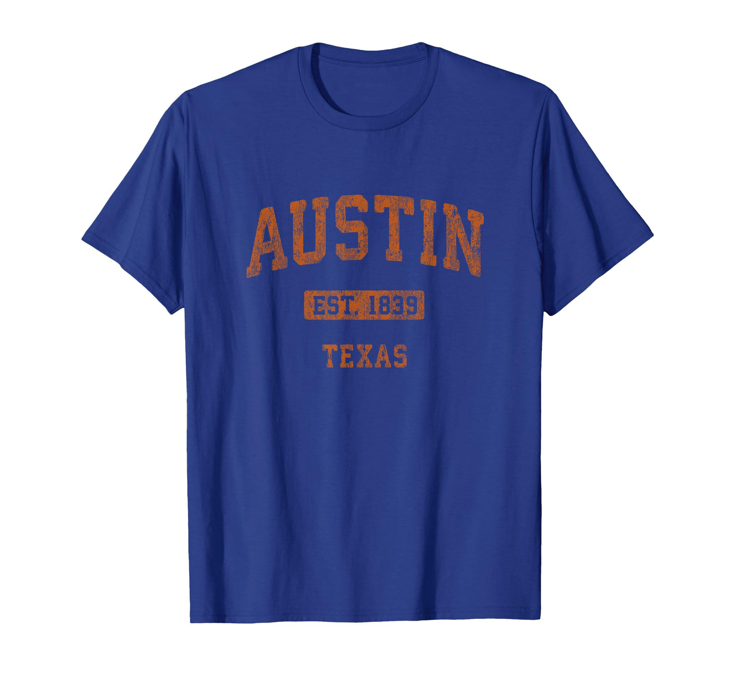 Austin Texas TX Vintage Athletic Sports Design T-Shirt