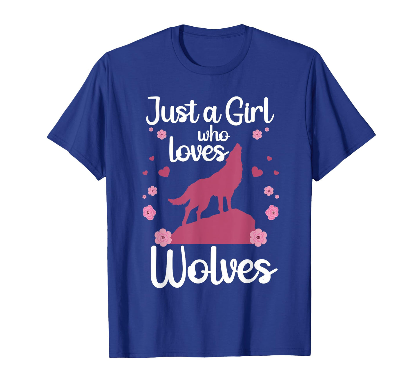Cool Wolf For Women Girls Howling Wolf Lover Animal Wolves T-Shirt