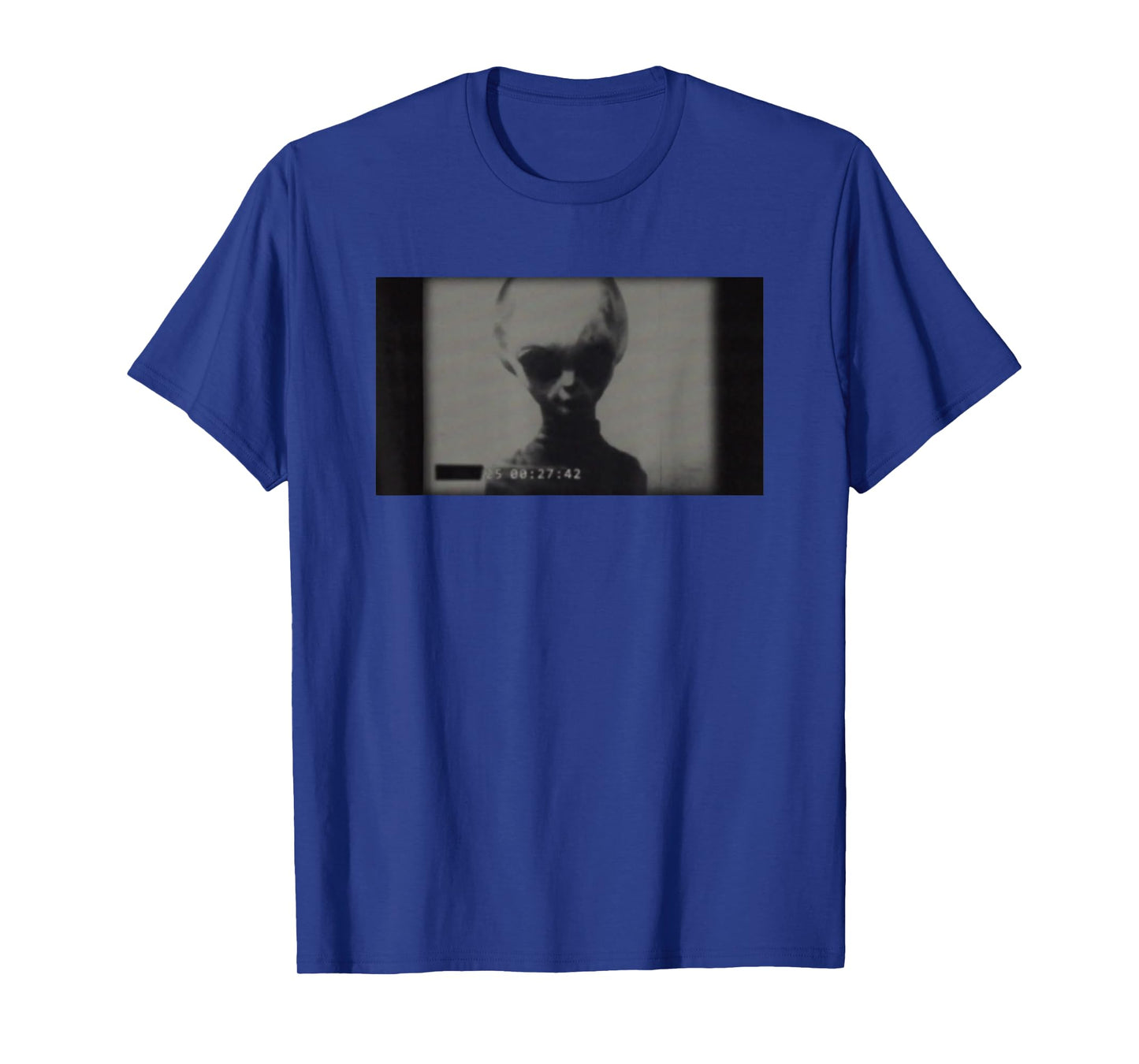 Skinny Bob Alien 1961 KGB Video Real Grey Alien T-Shirt