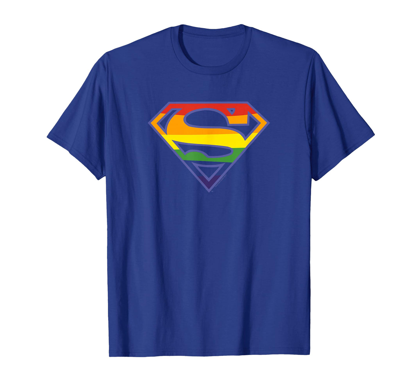 Superman Rainbow Pride Shield T-Shirt