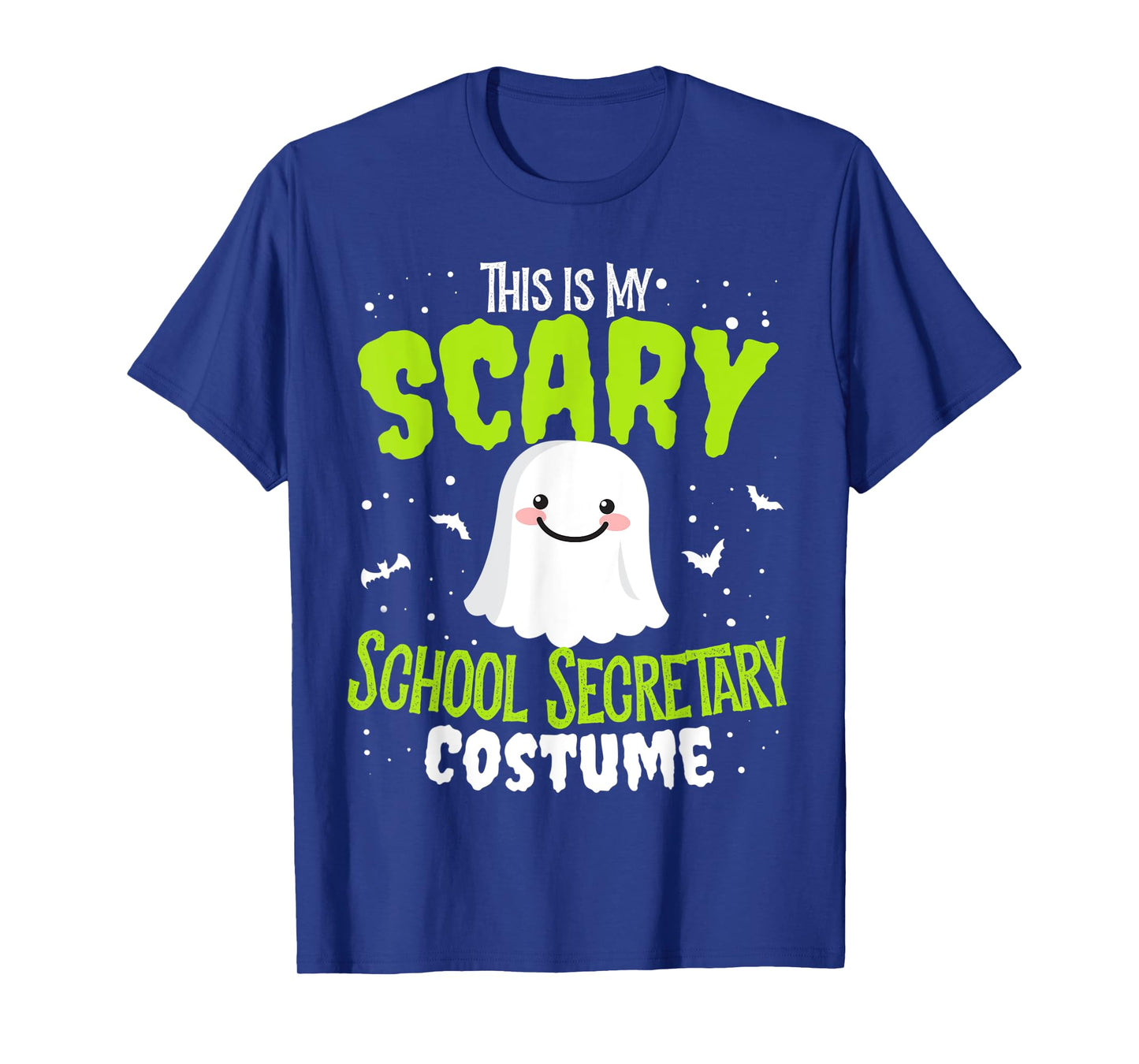 Funny Halloween This is my Scary School Secretary Custome T-Shirt