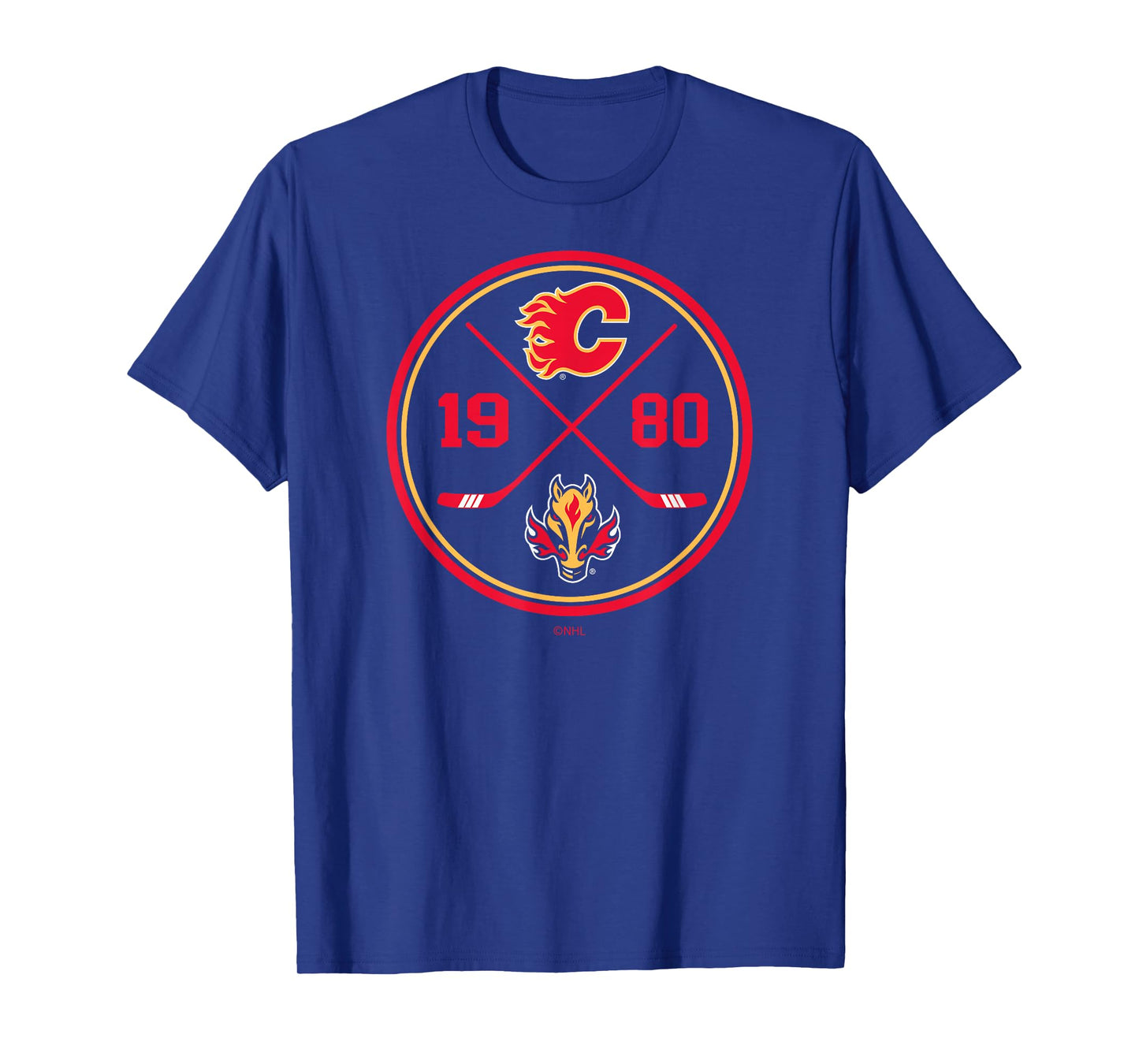 Calgary Flames Prize Black Officially Licensed T-Shirt