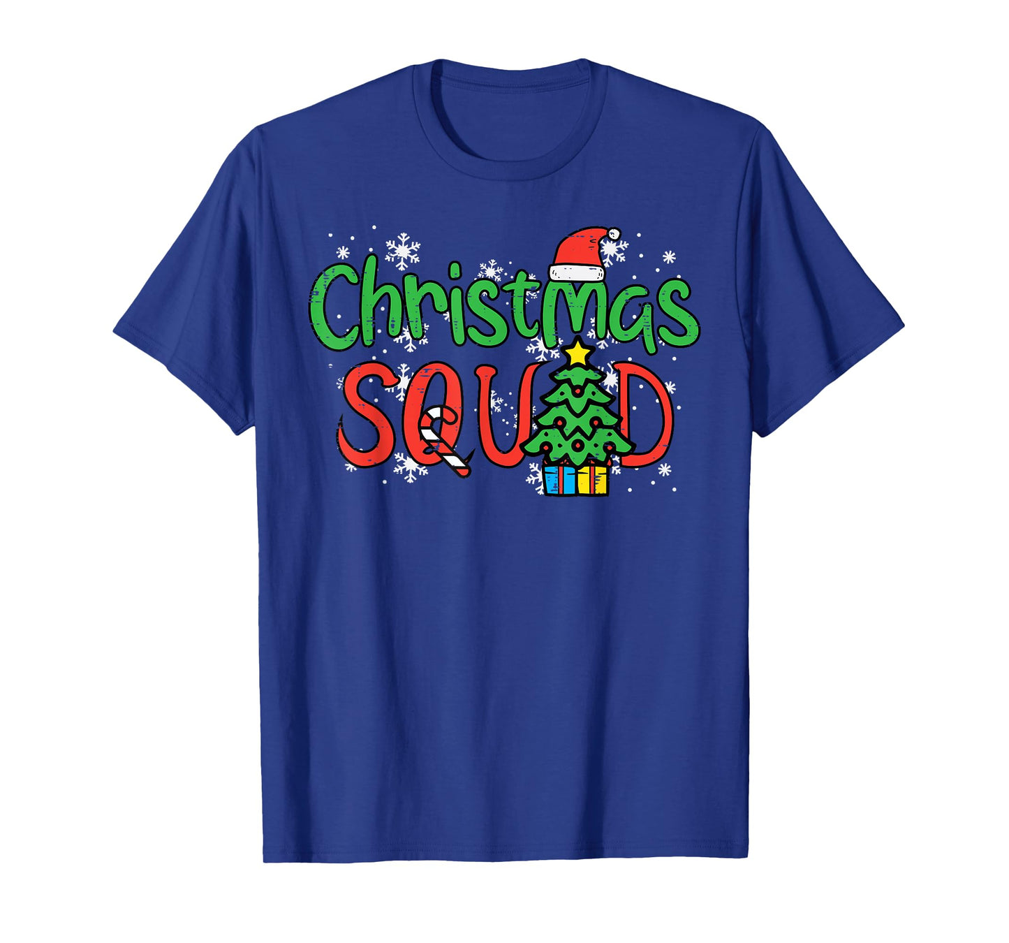 Christmas Squad Family Xmas Crew Men Women Boys Girls Kids T-Shirt